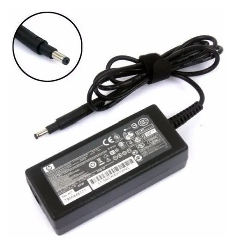 CARGADOR PARA PORTÁTIL HP 3100893301 19V 3.33A PUNTA NEGRA ORIGINAL (677770-001)